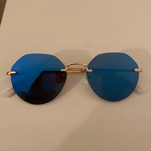 urban outfitters blue sunglasses
